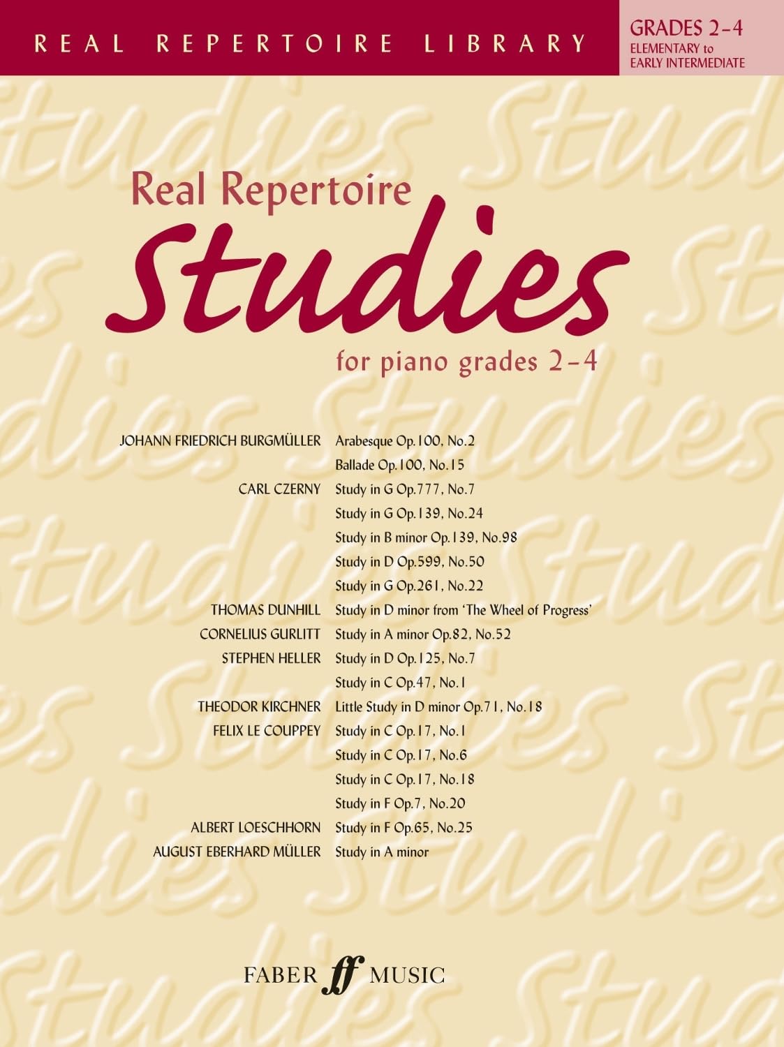 Real Repertoire Studies for Piano: Grades 2-4 (Trinity Repertoire Library) Sheet Music