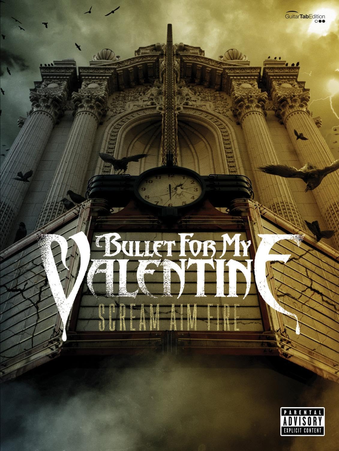 Bullet for my valentine - scream aim fire guitare book