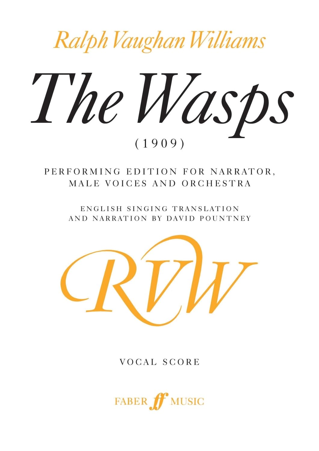 The Wasps of Aristophanes: Vocal Score Social Sciences