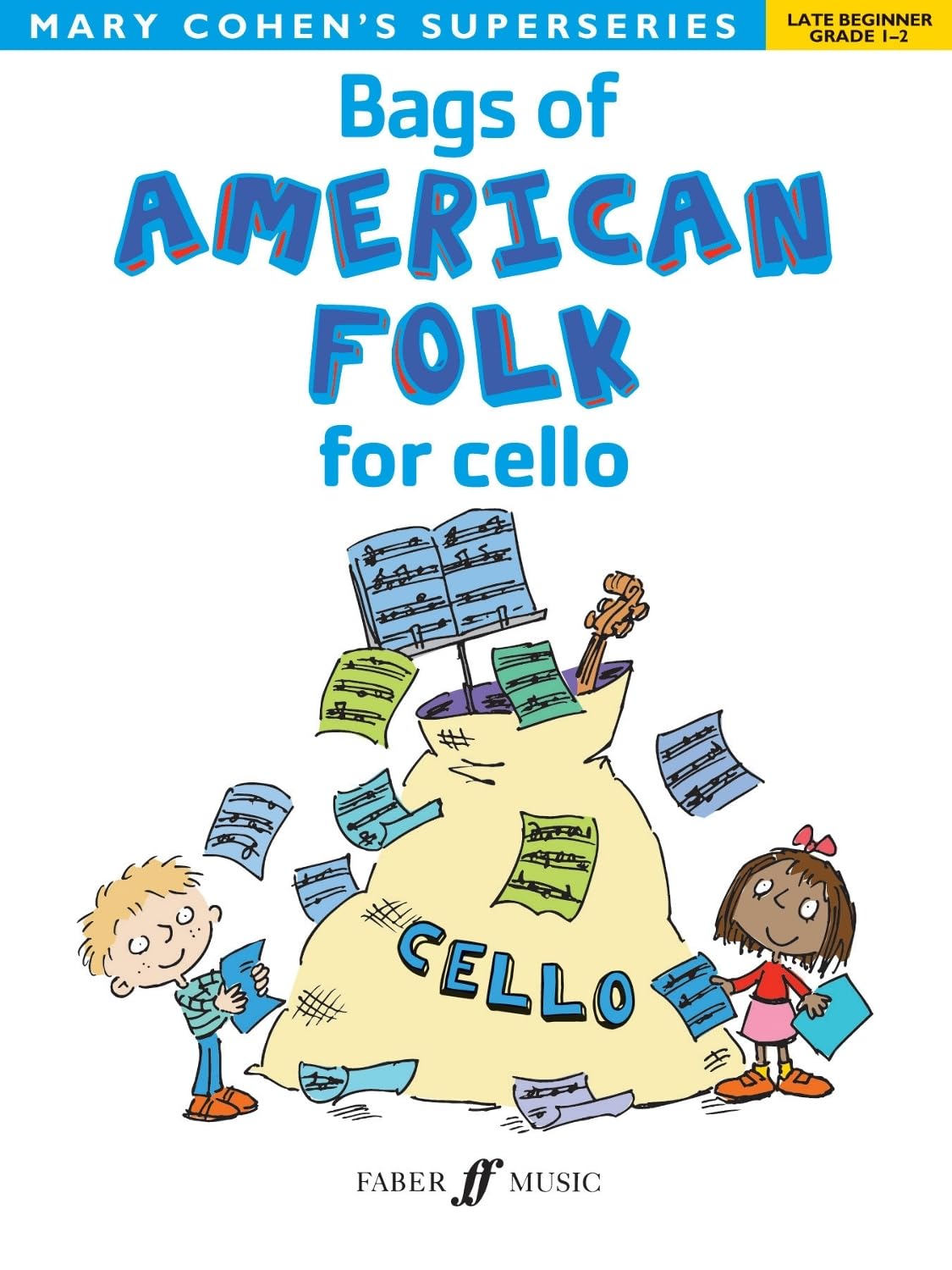 Bags of American Folk for Cello book