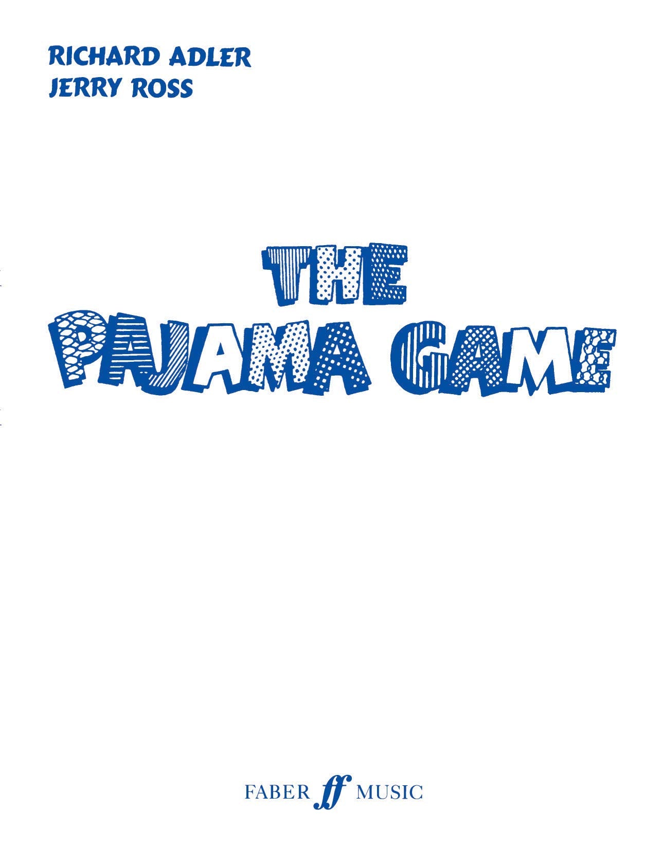 PAJAMA GAME VOCAL SCORE Social Sciences
