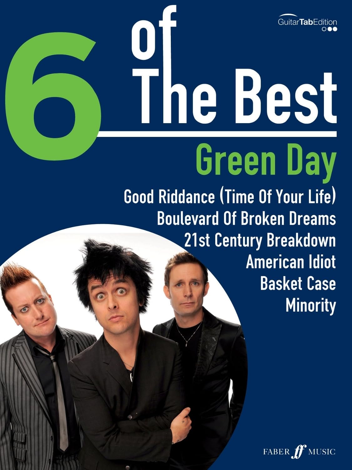 6 of the Best: Green Day (Guitar Tab Edition) Sheet Music