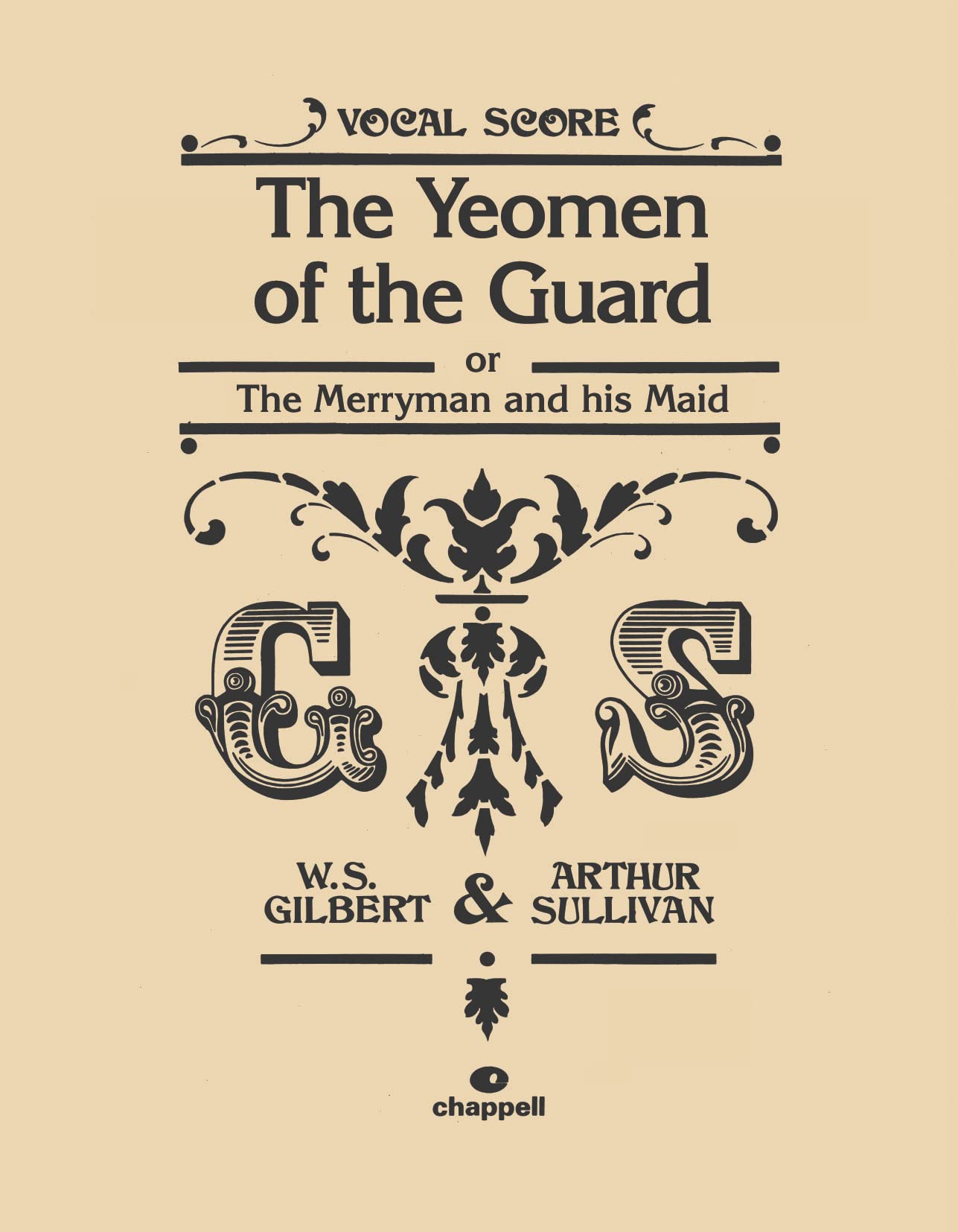 The Yeomen Of The Guard (Vocal Score) book