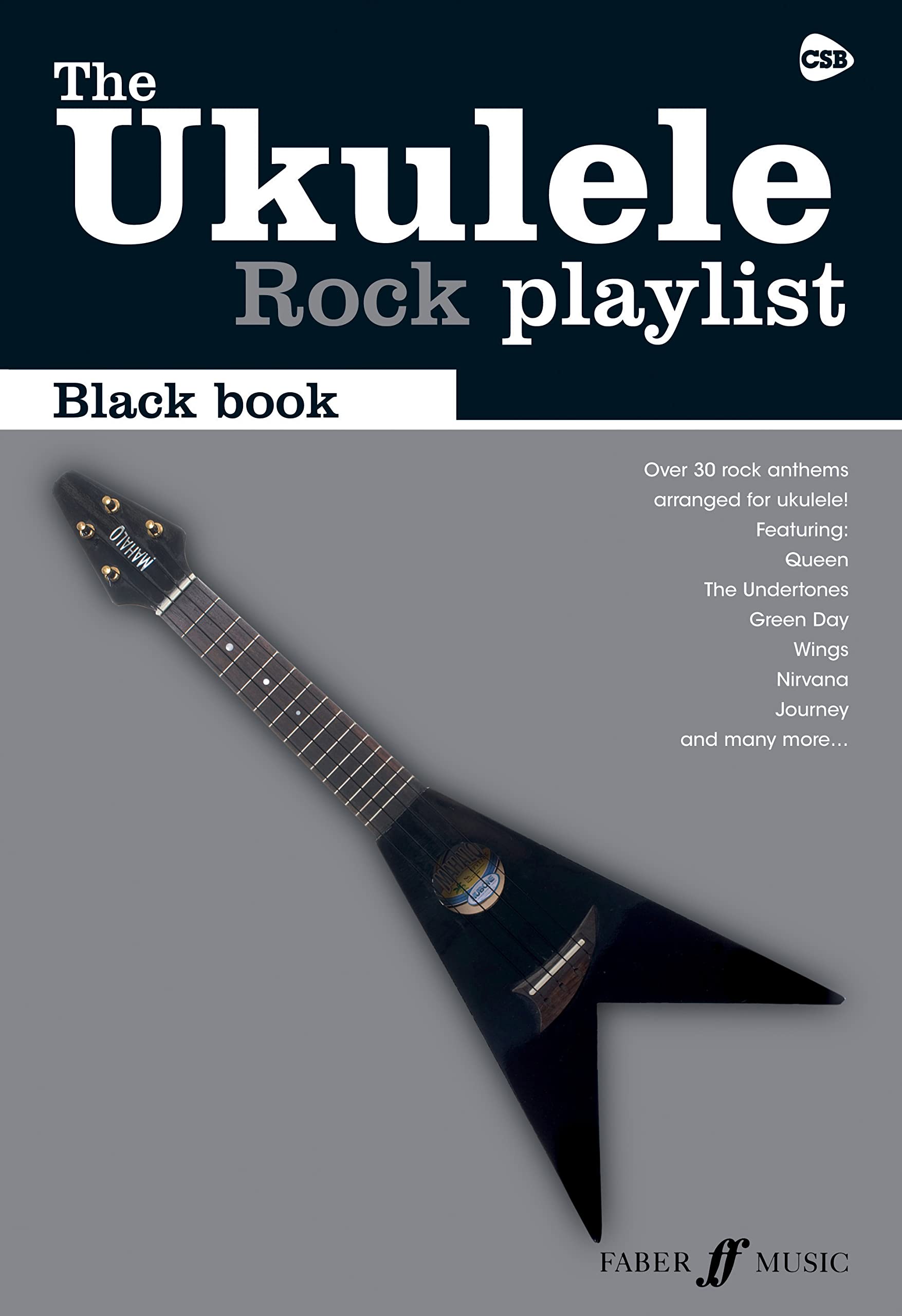 The Ukulele Rock Playlist: Black Book: Rock book