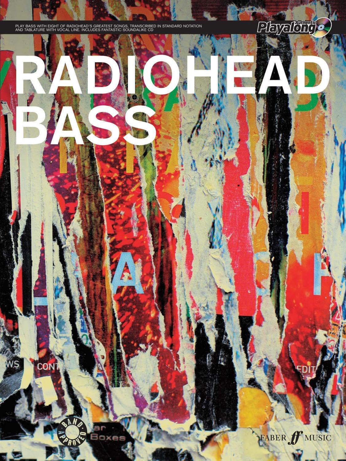 Radiohead Authentic Bass Playalong book