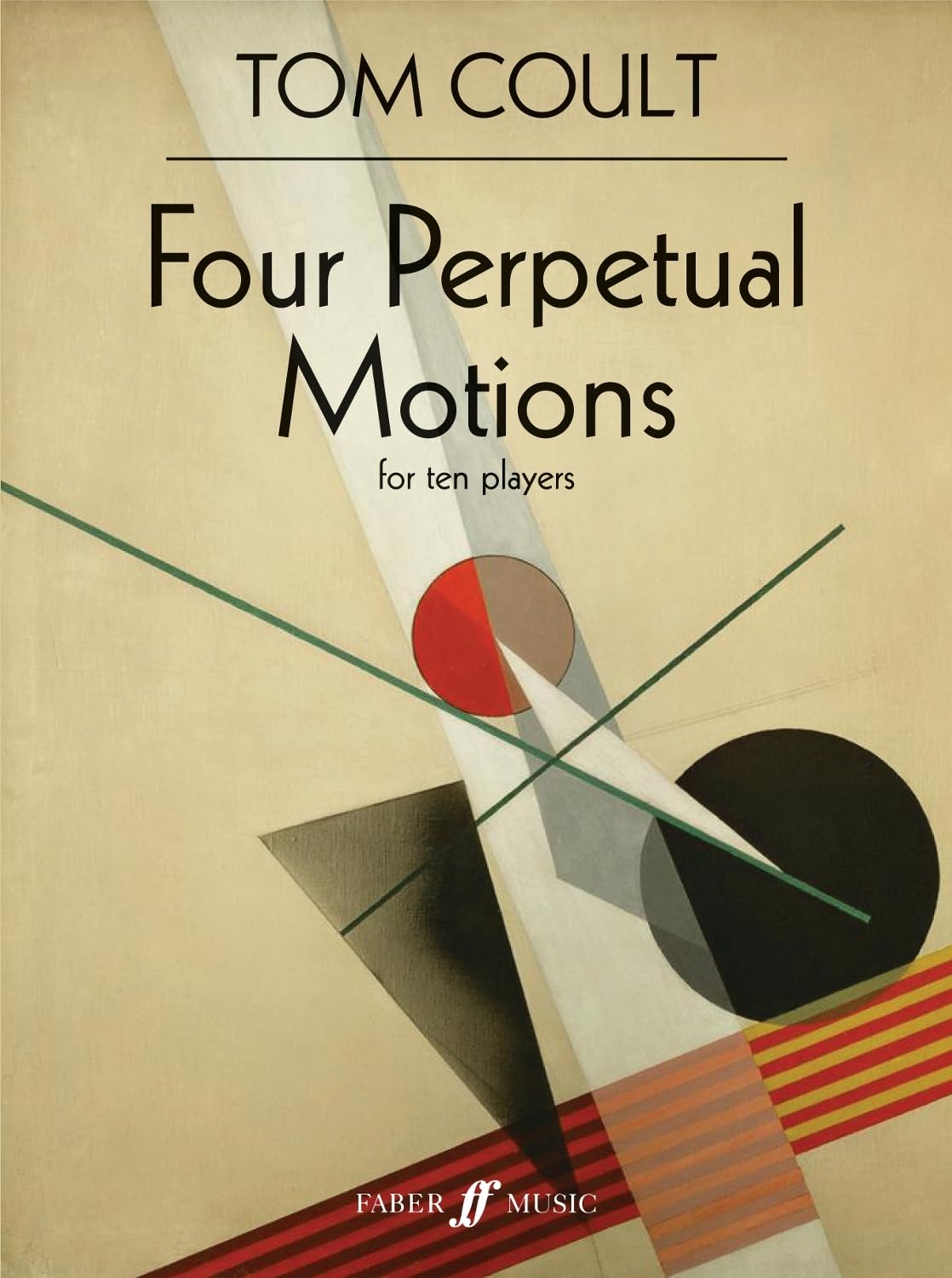 Four Perpetual Motions: For Ten Players, Score (Faber Edition) Sheet Music