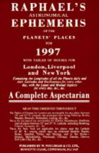 Raphael's Astronomical Ephemeris of the Planets' Places Reference Books