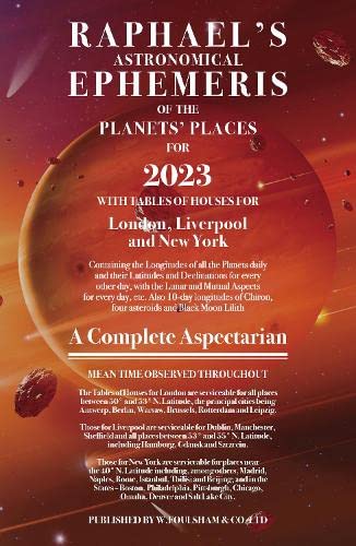Raphael's Ephemeris 2023 Reference Books