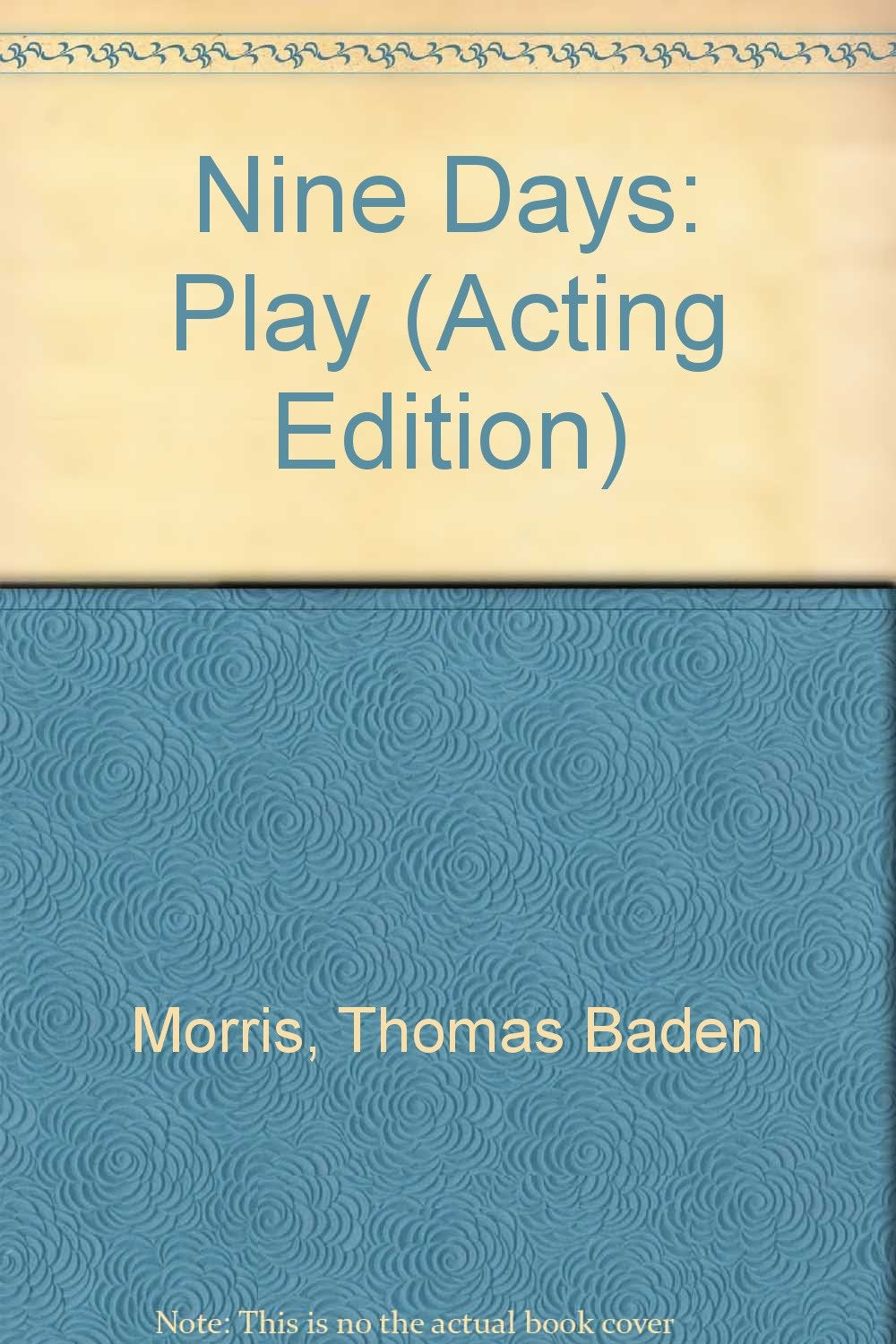 Product Image: Nine Days: Play (Acting Edition)