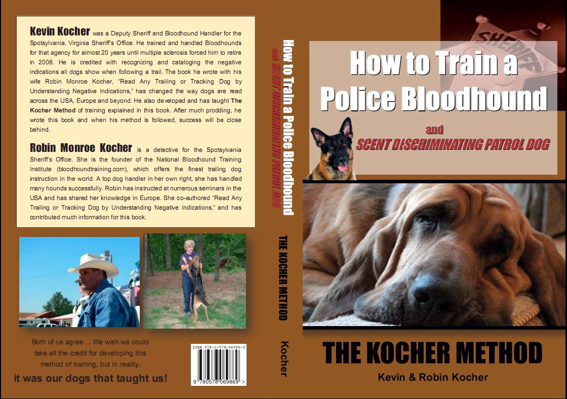 How to Train a Police Bloodhound and Scent Discriminating Patrol Dog (Mantrailing) Pets