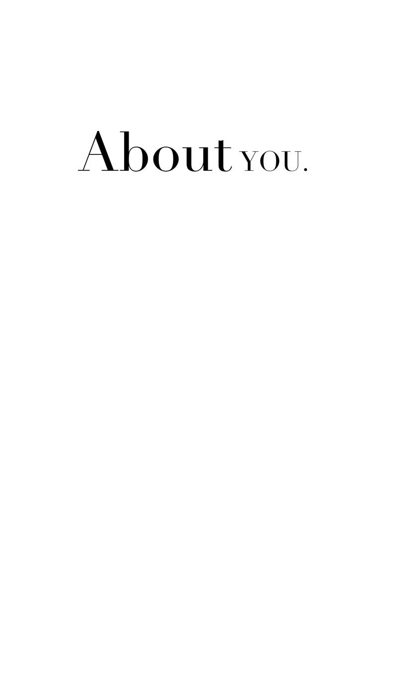 About You Poetry