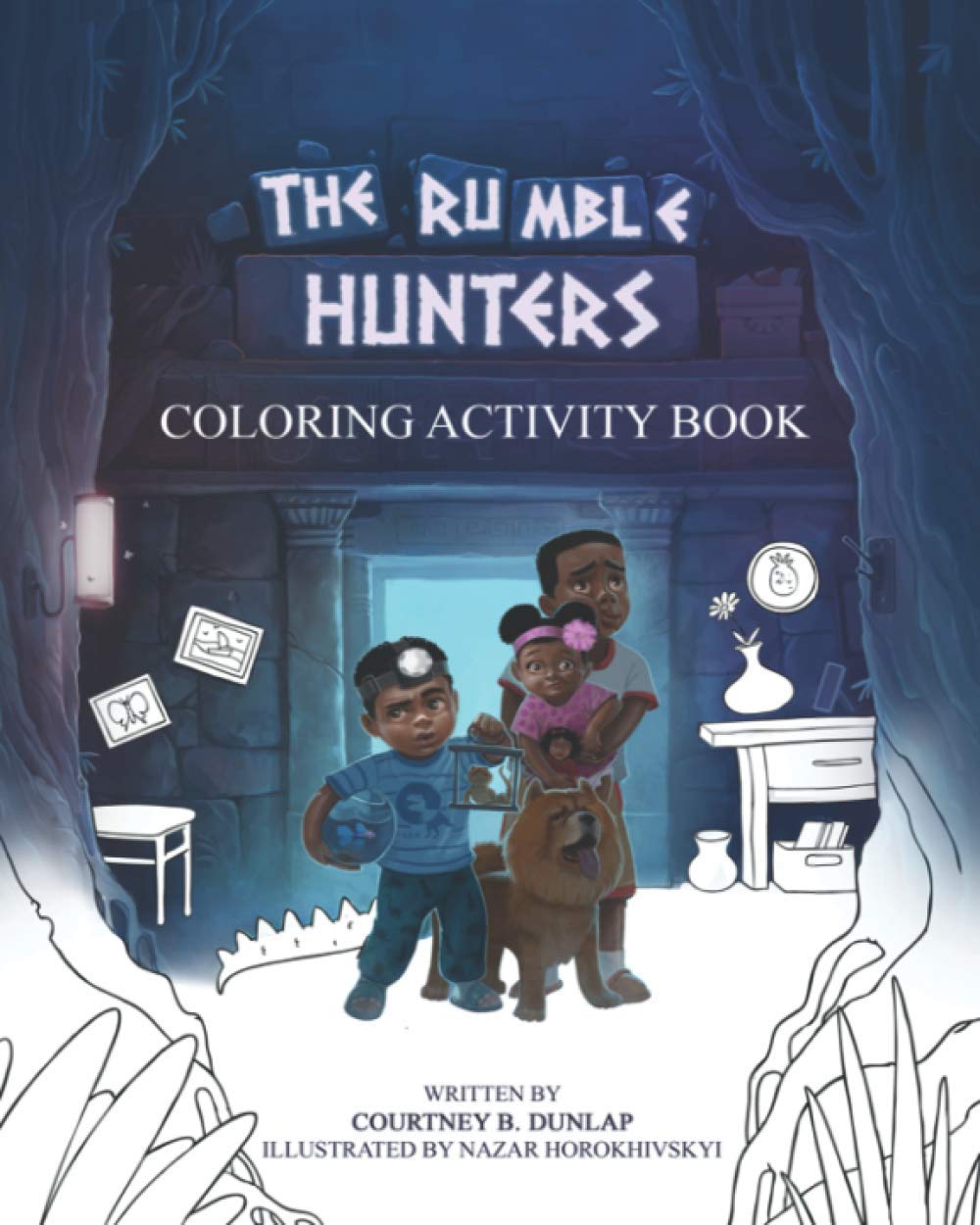 The Rumble Hunters Coloring Activity Book Novels & Short Stories