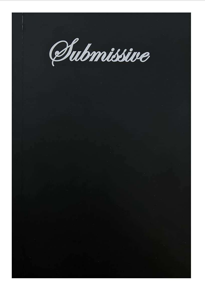 BDSM Submissive Journal: 12 Week Guided Journal, Daily Prompts, Weekly Overview, Black, Paperback, 8 x 12 inches Books