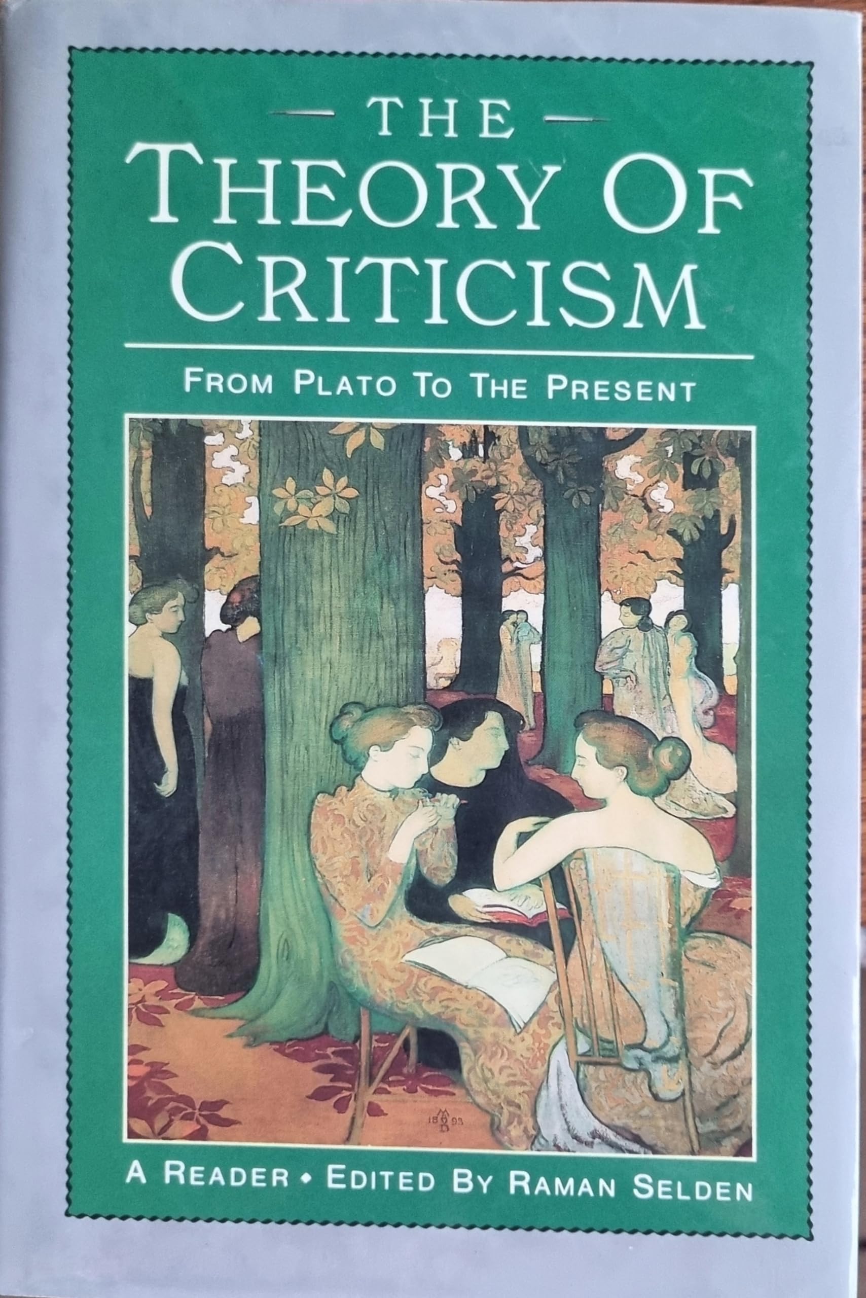 The Theory of Criticism: From Plato to the Present: From Plato to the Present - A Reader Contemporary literature