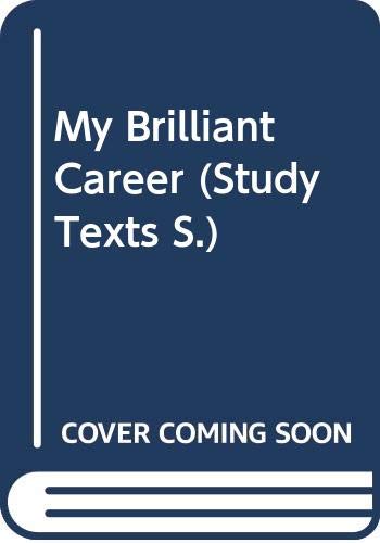 Product Image: My Brilliant Career (Study Texts S.)