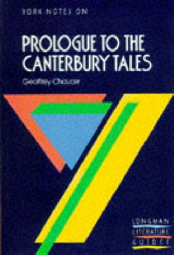 The Prologue to The Canterbury Tales (York Notes) Contemporary literature