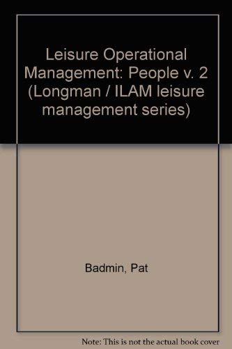 People (v. 2) (Longman / ILAM leisure management series) Business, Finance & Career
