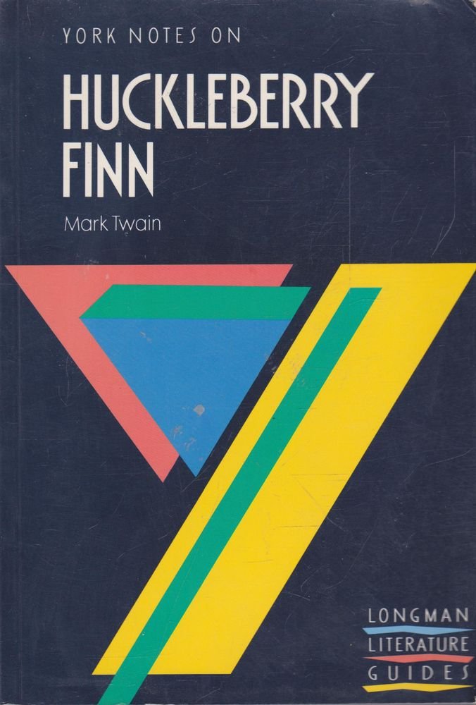 York Notes on Mark Twain's "Huckleberry Finn" book