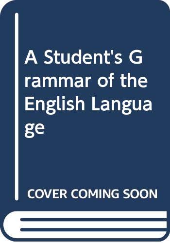 A Student's Grammar of the English Language Foreign Languages ​​& Dictionaries