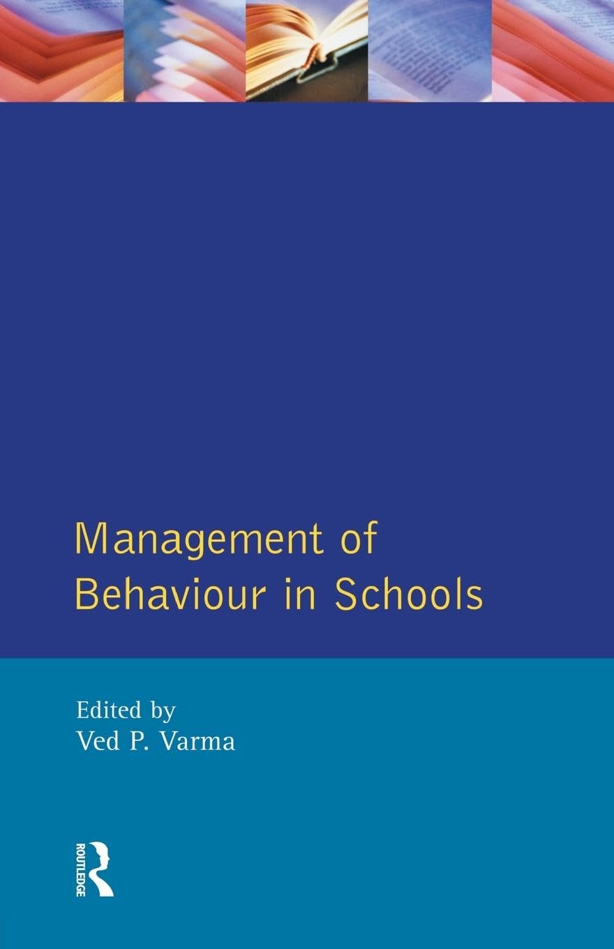 Management of Behaviour in Schools Education & Training