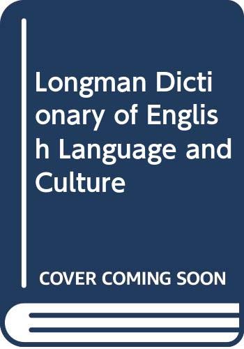 Longman Dictionary of English Language and Culture Social Sciences