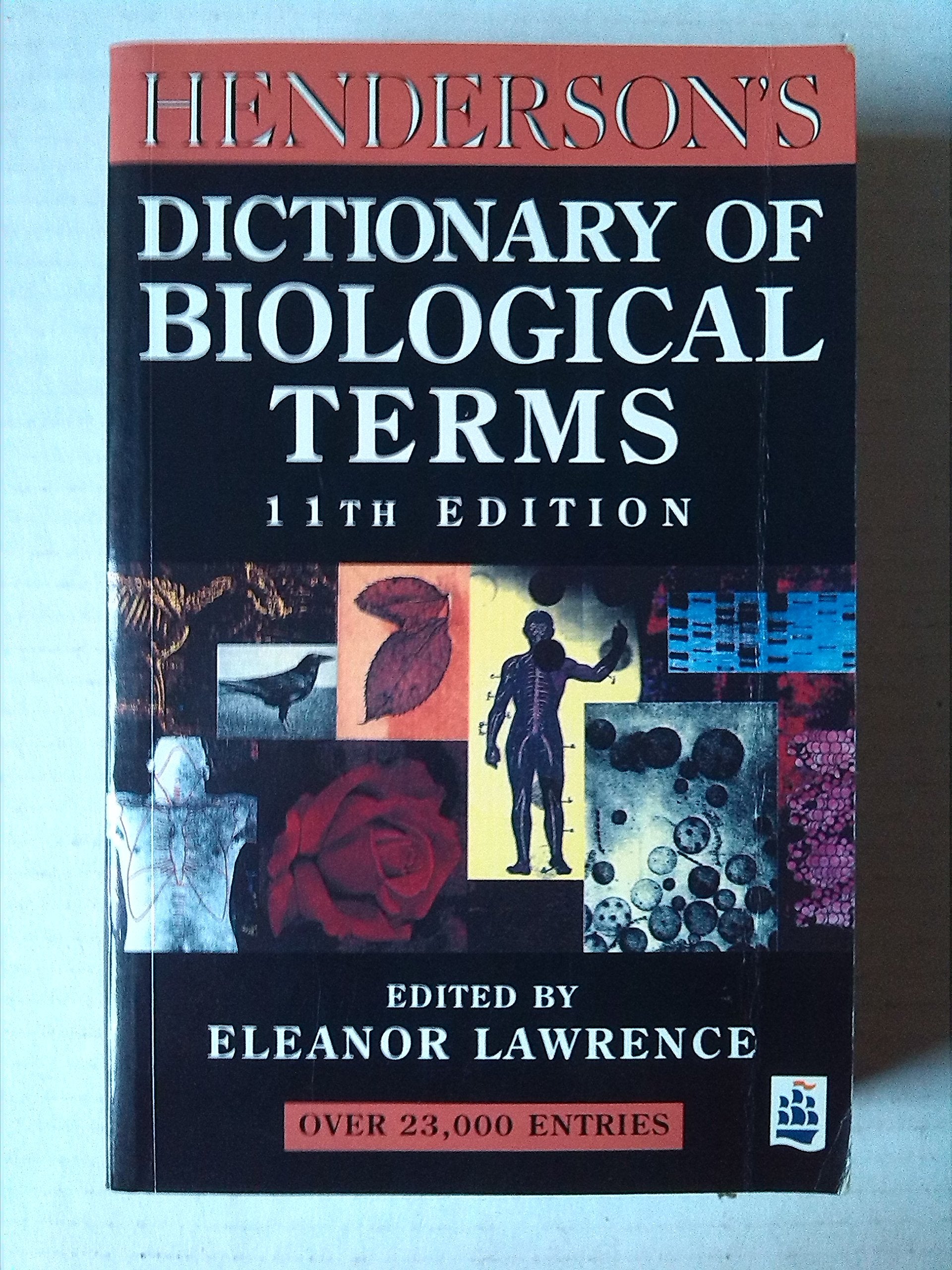 Henderson's Dictionary of Biological Terms book