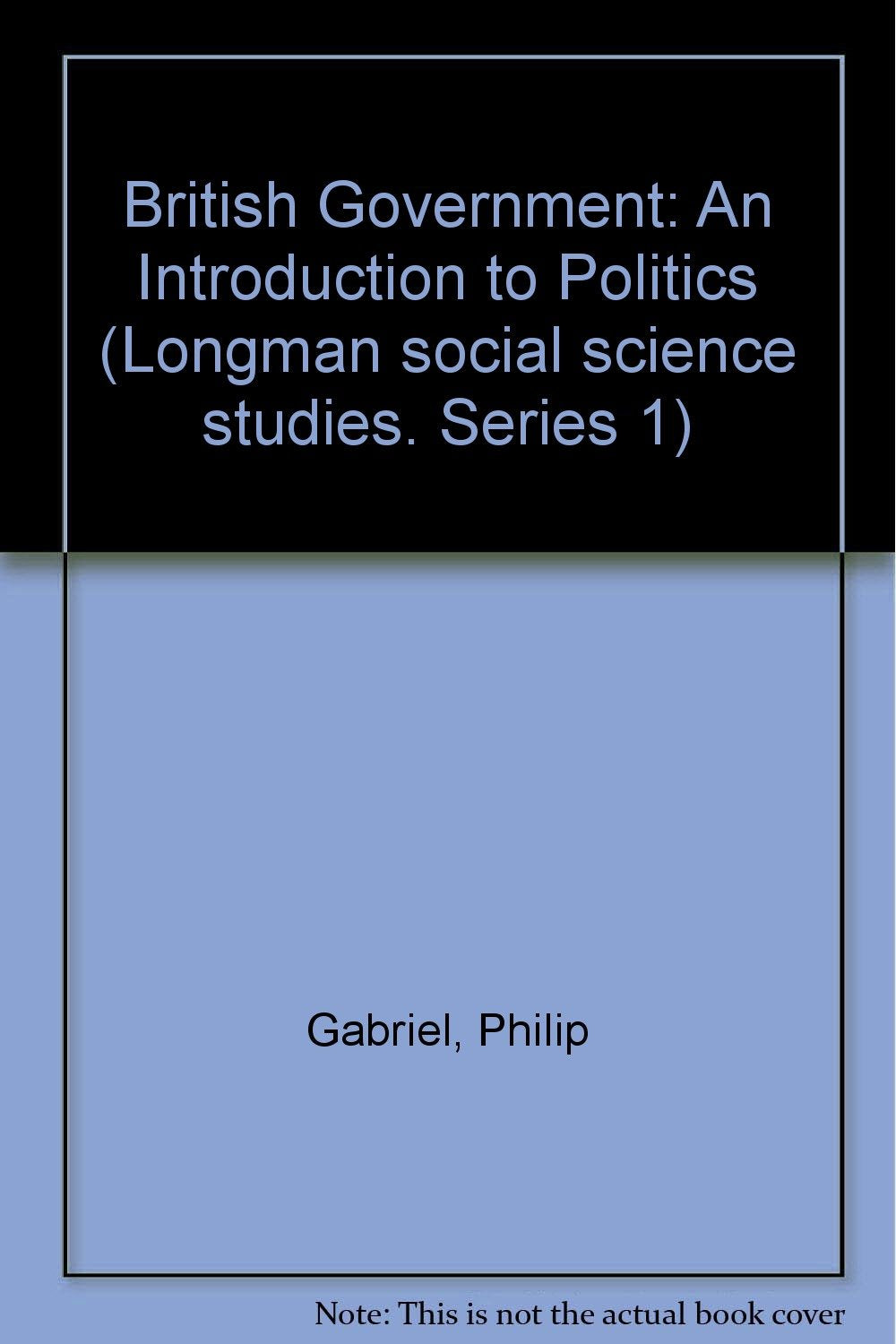 British Government: An Introduction to Politics Books