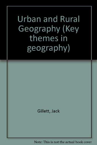 Urban and Rural Geography (Key themes in geography) Books