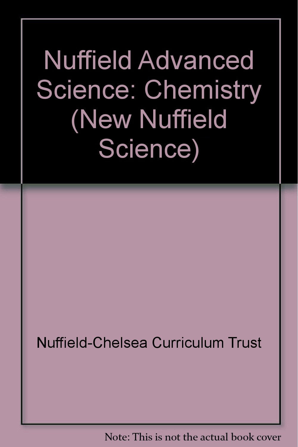 Chemistry (New Nuffield Science S.) Natural Sciences