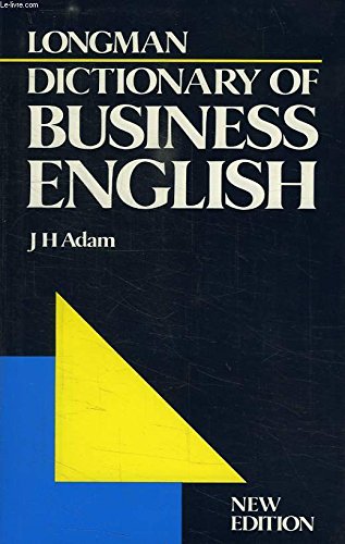 LONGMAN DICTIONARY OF BUSINESS ENGLISH Foreign Languages ​​& Dictionaries