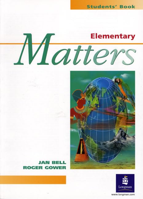 Student's Book (Matters) Foreign Languages ​​& Dictionaries