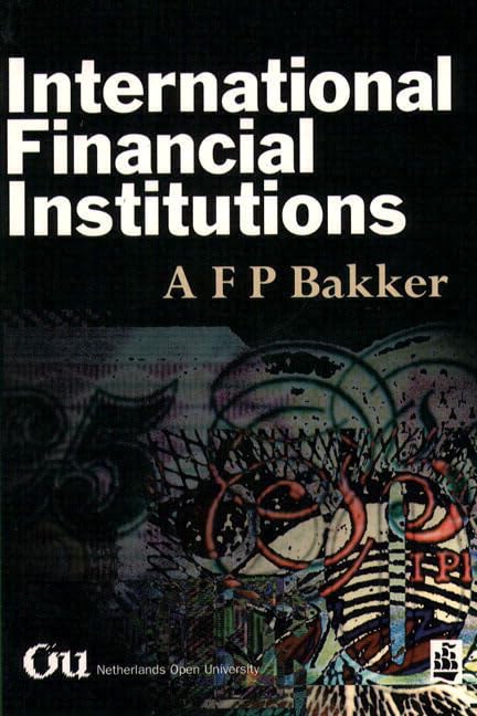 International Financial Institutions book