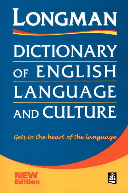 Longman Dictionary of English Language and Culture Paper, 2nd. Edition Philosophy