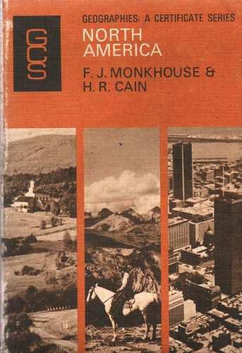 North America (Geography : A Certificate S.) Books