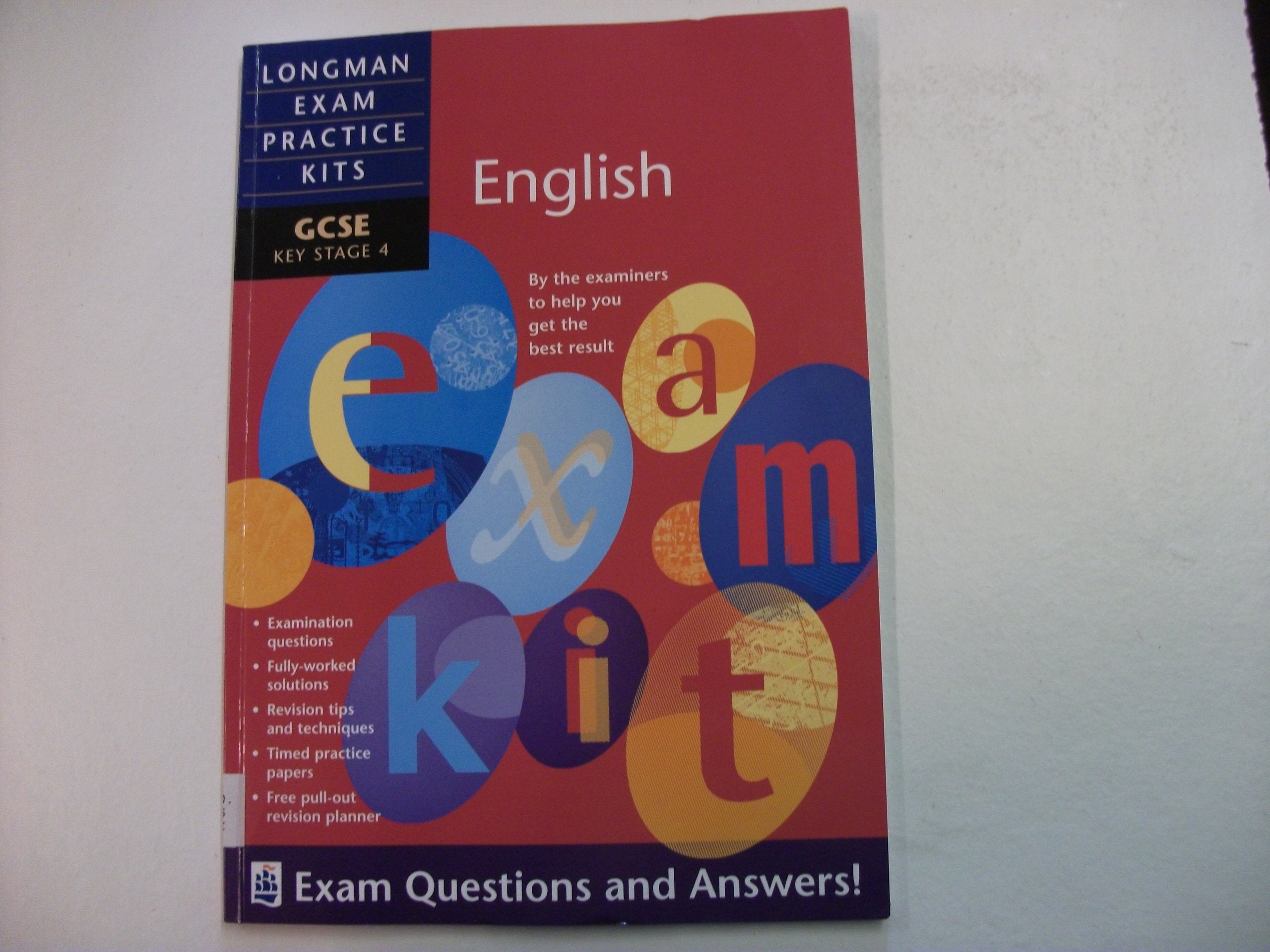 Longman Exam Practice Kits: GCSE English Professional & Reference Books