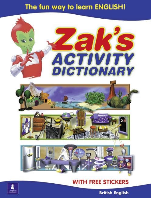 Zak's Activity Dictionary British English Edition (Zaks Wordgames) Foreign Languages ​​& Dictionaries