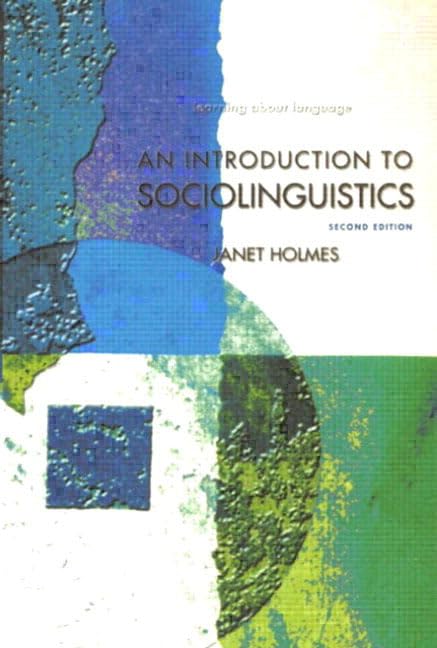 Product Image: An Introduction to Sociolinguistics: Second Edition (Learning About Language)