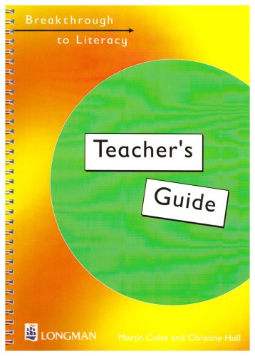 Breakthrough to Literacy:Teacher's Guide N/E Paper Professional & Reference Books