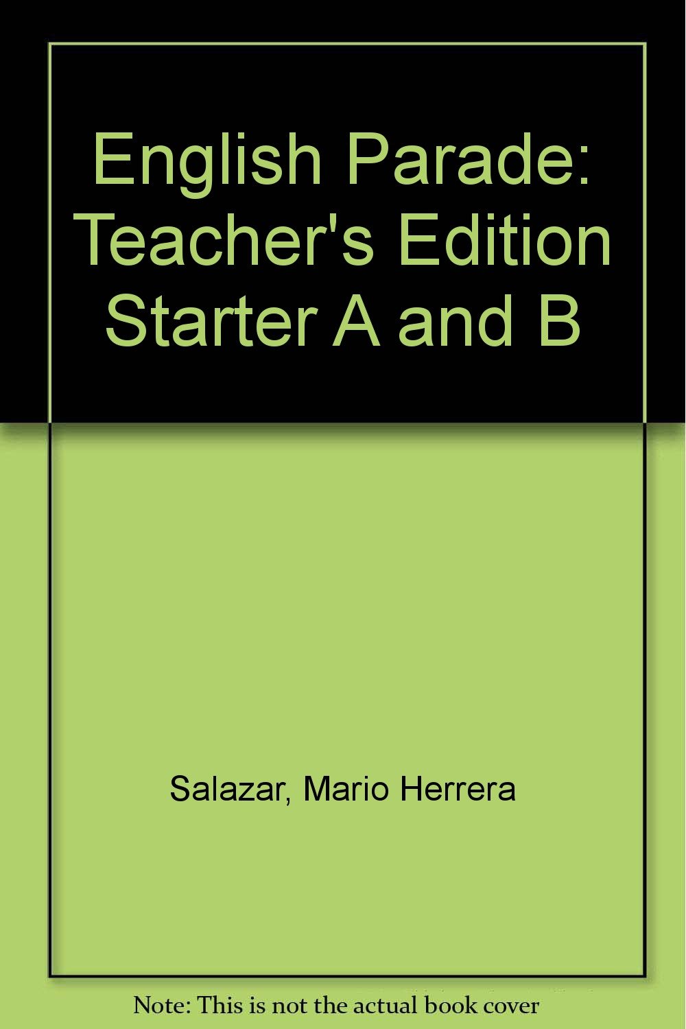 Teacher's Edition (Starter A and B) (English Parade) Foreign Languages ​​& Dictionaries