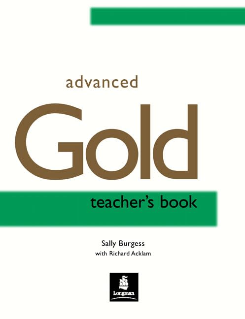 CAE Gold Teacher's Book Foreign Languages ​​& Dictionaries