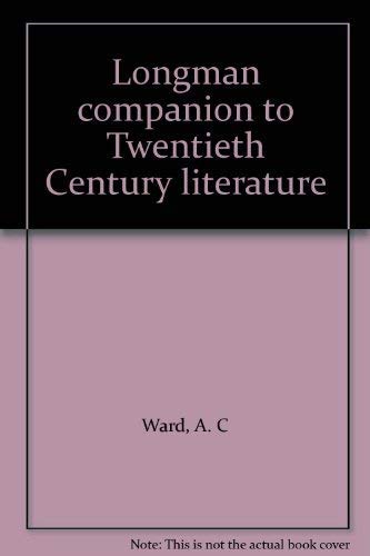 Companion to Twentieth Century Literature Books