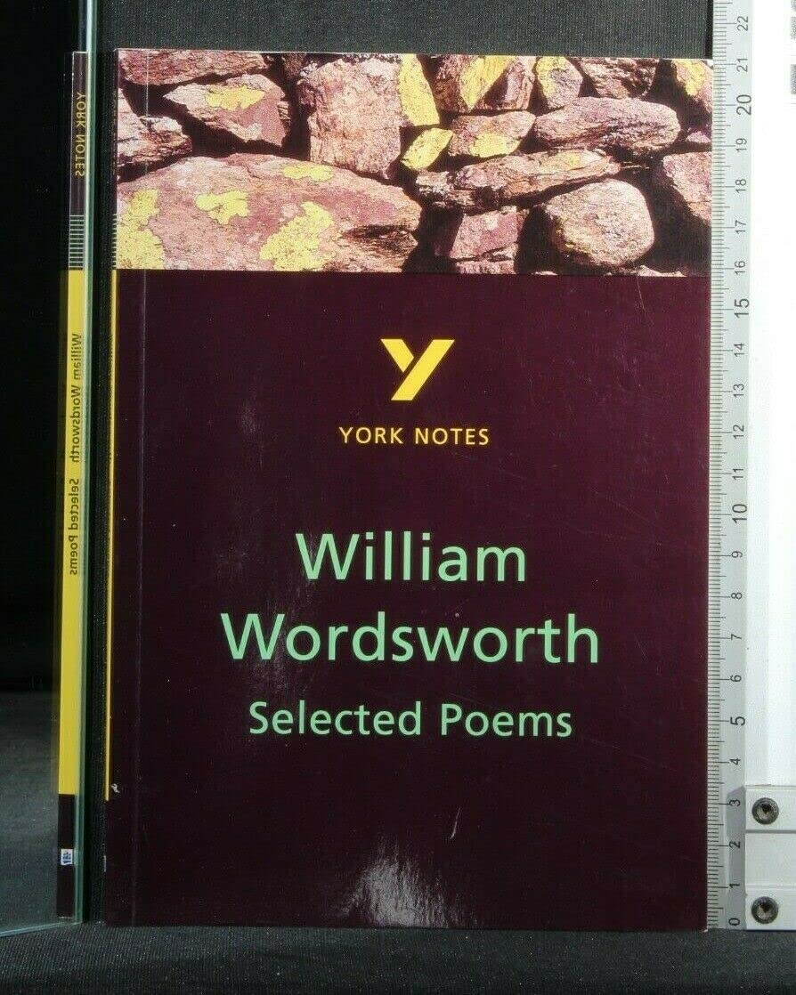William Wordsworth 'Selected Poems': York Notes Series Professional & Reference Books