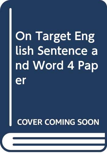 On Target English Sentence and Word 4 Paper Professional & Reference Books