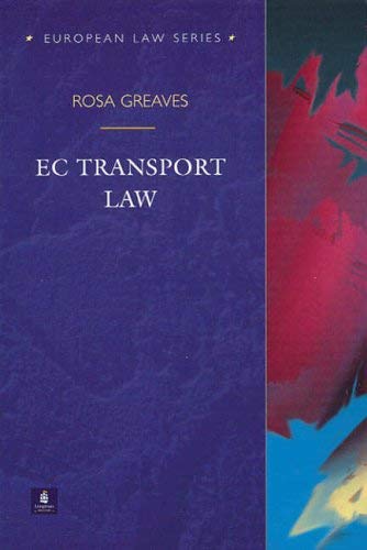 EC Transport Law (European Law Series) Law
