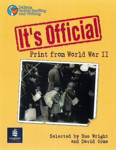 It's Official: Print from World War II Year 6, 6 X Reader 12 and Teacher's Book 12 (PELICAN GUIDED READING & WRITING) Professional & Reference Books