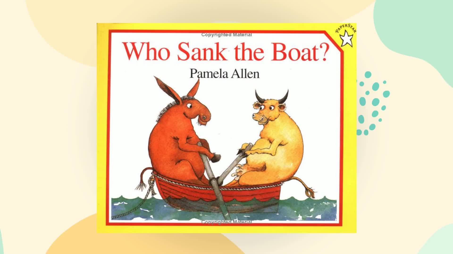 Stgi:Who Sank the Boat? Saver Pk Books