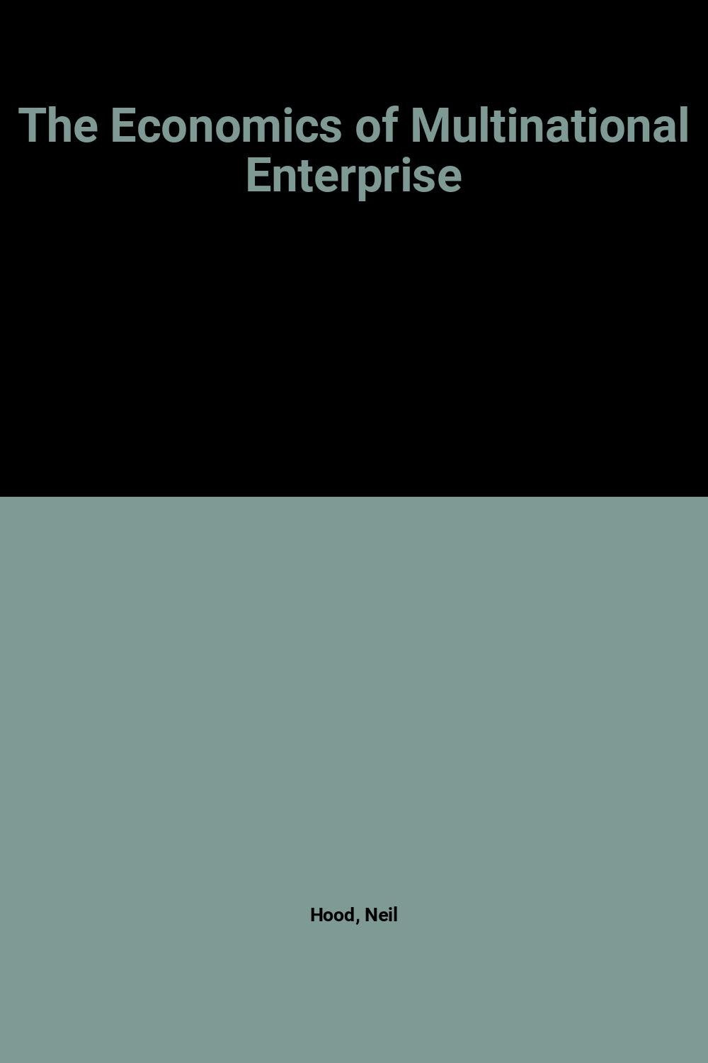 The Economics of Multinational Enterprise Business, Finance & Career