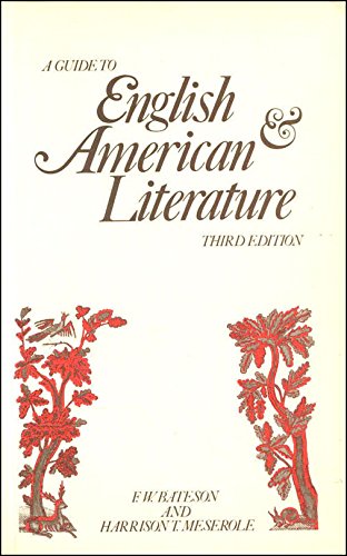 Guide to English and American Literature Reference Books