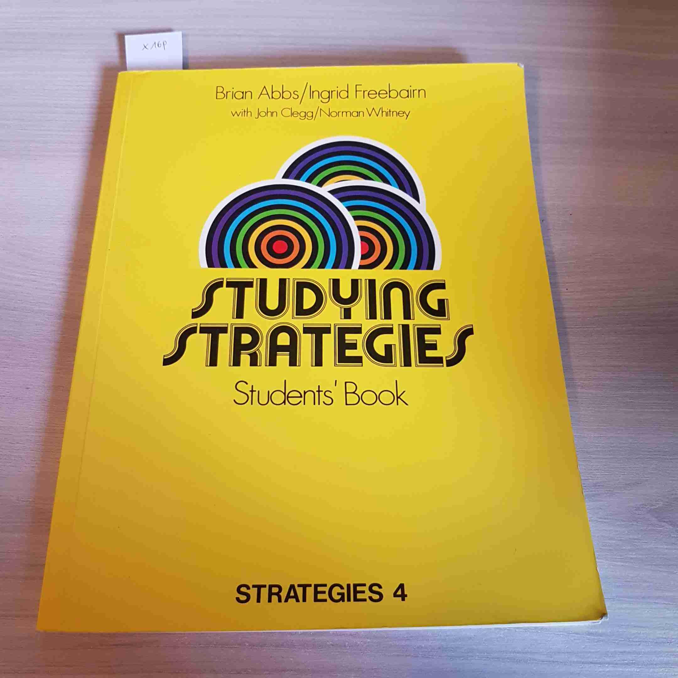 Studying strategies : niveau 4, student's book Foreign Languages ​​& Dictionaries