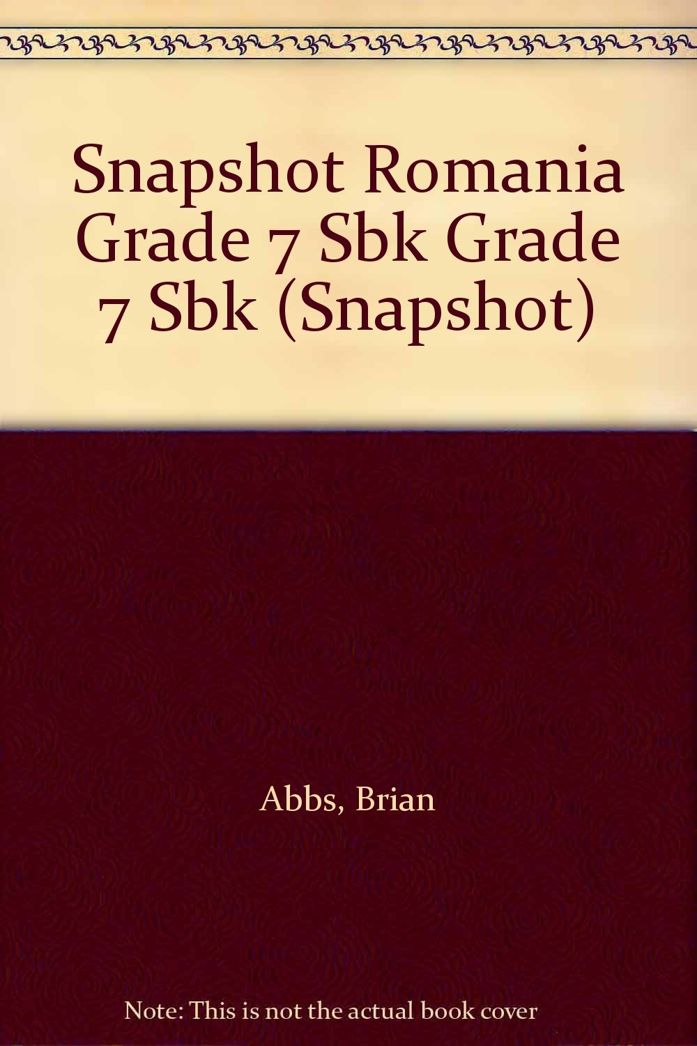 Snapshot Romania Grade 7 SBk Grade 7 SBk Books